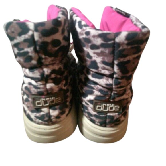 Hey Dude Girl's Margot Youth Leopard Print  | Girl's Shoes Size K13 New w/tags - Picture 3 of 7